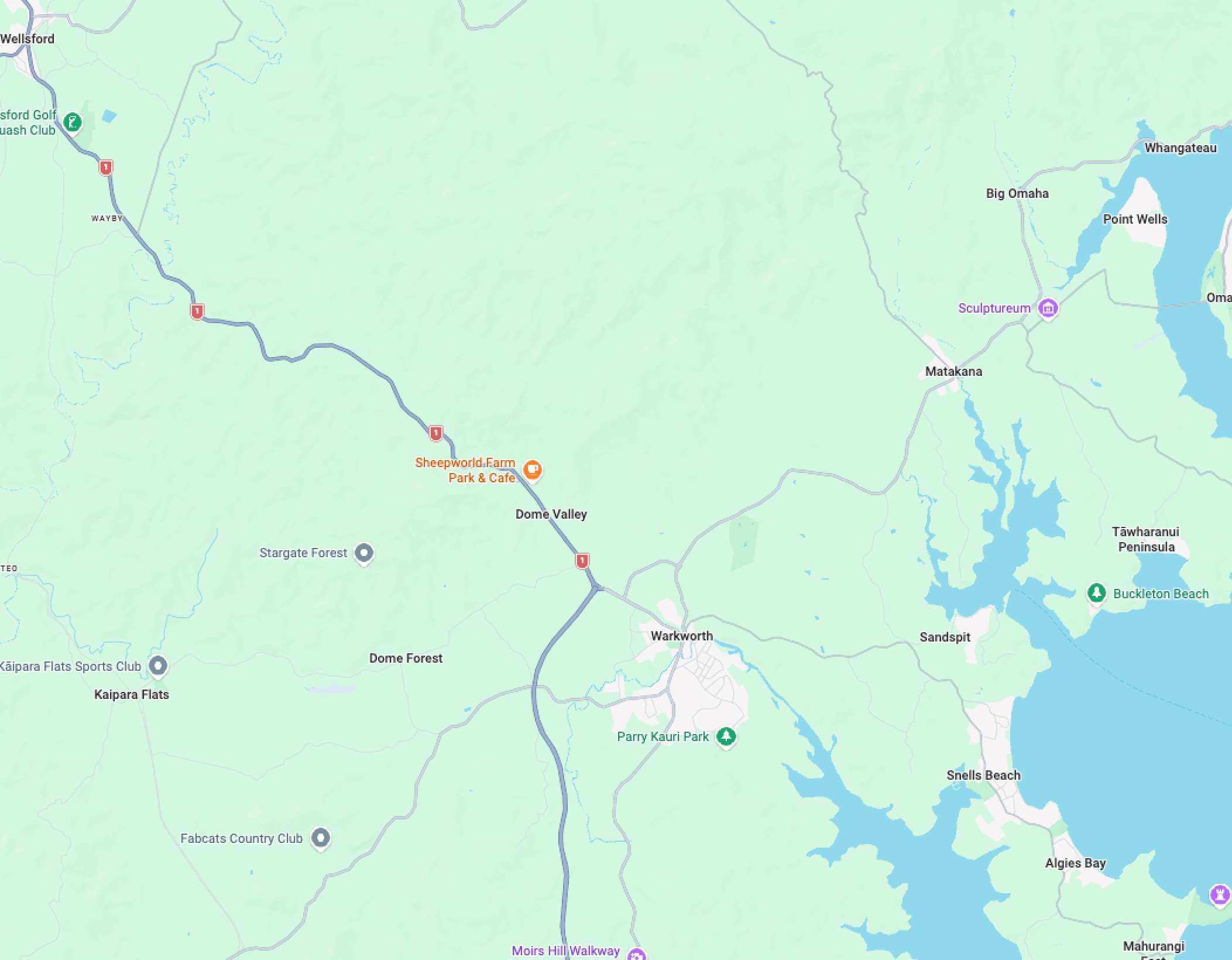 Rodney (Wellsford, Warkworth, Kumeu, Matakana, Hellensville)